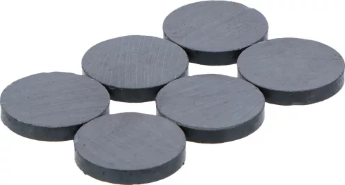 BGS DIY Kerámia mágnes készlet (ferrit mágnes) | Ø 25 mm | 8 darabos (BGS 79905)