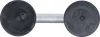 BGS technic Dupla gumis tapadókorong, r 115 mm, alumínium (BGS 7993)