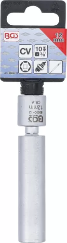 BGS technic Izzó- és gyújtógyertya csuklóbetét | 10 mm (3/8") | 12 mm (80000-12)