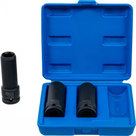   BGS technic Speciális, levegős dugókulcsbetét-készlet, 1/2", 17 / 19 / 21 mm, 3 darabos (80003)