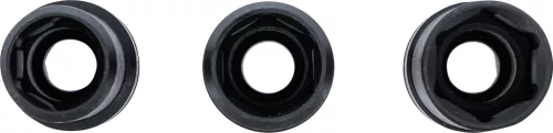 BGS technic Speciális, levegős dugókulcsbetét-készlet, 1/2", 17 / 19 / 21 mm, 3 darabos (80003)