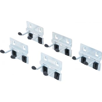   BGS technic Dupla kampó-készlet | 40 mm | fali egységrendszerhez | 5 darabos (BGS 80197)