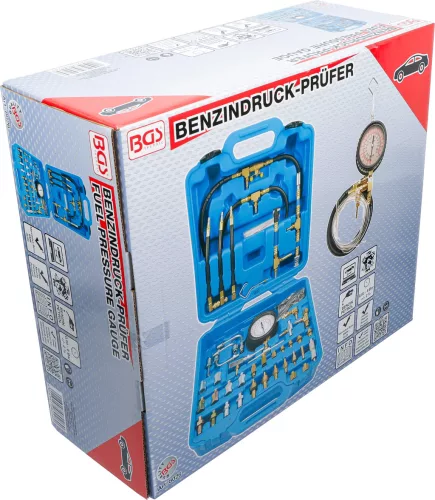 BGS technic Üzemanyagnyomás mérő, 0-8bar (BGS 8026)