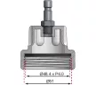 BGS technic #11 adapter: Audi, VW, a BGS 8027 / BGS 8098 radiátor nyomásellenőrző készlethez (BGS 8027-11)