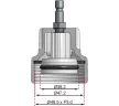 BGS technic #18 adapter: VW Sharan 1.8T / 2.8, a BGS 8027 / BGS 8098 radiátor nyomásellenőrző készlethez (BGS 8027-18)