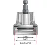 BGS technic #18 adapter: VW Sharan 1.8T / 2.8, a BGS 8027 / BGS 8098 radiátor nyomásellenőrző készlethez (BGS 8027-18)
