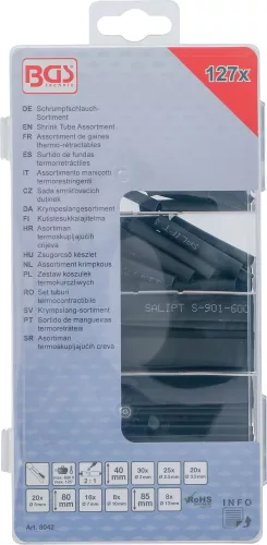 BGS technic Zsugorcső készlet 127 részes (BGS 8042)