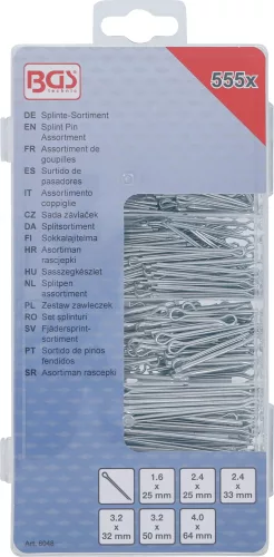 BGS technic Sasszeg készlet 555 részes (BGS 8048)