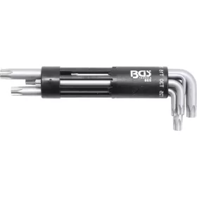   BGS technic 8 részes Torx kulcs készlet, fúrt, extra hosszú, T10-T50 (BGS 805)