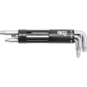   BGS technic 8 részes Torx kulcs készlet, fúrt, extra hosszú, T10-T50 (BGS 805)