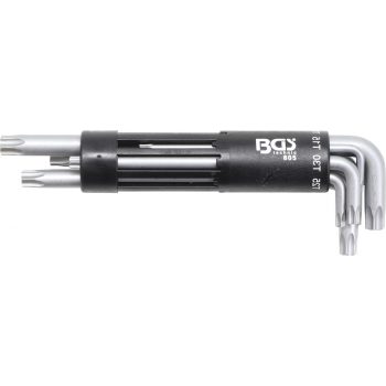   BGS technic 8 részes Torx kulcs készlet, fúrt, extra hosszú, T10-T50 (BGS 805)