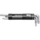 BGS technic 8 részes Torx kulcs készlet, fúrt, extra hosszú, T10-T50 (BGS 805)