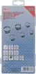 BGS technic Tömlőbilincs készlet, rozsdamentes, Ø 16-38 mm, 26 darabos (BGS 8055-1)