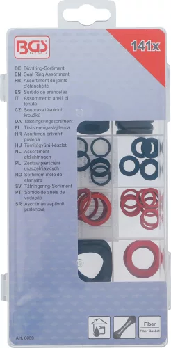 BGS technic Tömítések, 141 részes (BGS 8059)