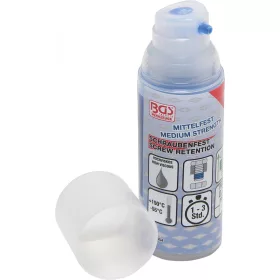   BGS technic Csavarrögzítő folyadék, közepes erősségű, 50 g, pumpás flakonban (BGS 80604)