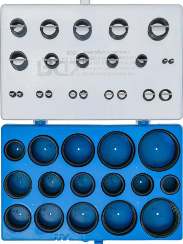 BGS technic O-gyűrű készlet , 419 részes, 1/8"-2"mm (BGS 8061)