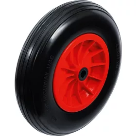   BGS DIY Tömör PU kerék talicskához, fekete, 400 mm (BGS 80655)