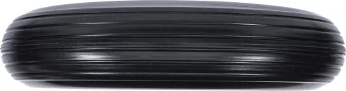 BGS DIY Tömör PU kerék talicskához, fekete, 400 mm (BGS 80655)