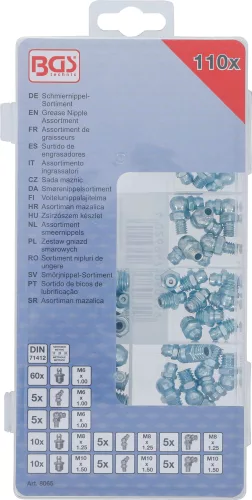 BGS technic Zsírzófej készlet 110 részes (BGS 8065)