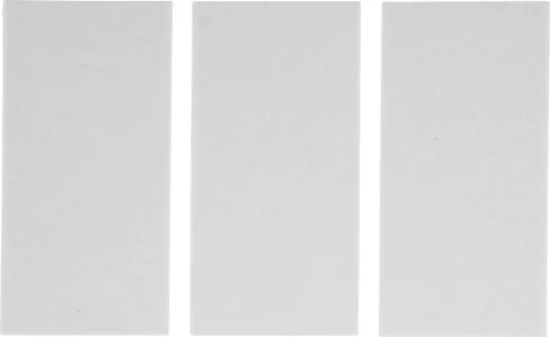 BGS DIY Filc alátét készlet | szögletes | fehér | 100 x 200 mm | 3 darabos (BGS 80711)