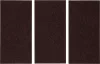 BGS DIY Filc alátét készlet | szögletes | barna | 100 x 200 mm | 3 darabos (BGS 80713)