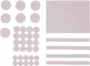 BGS DIY Filc alátét | bézs | 38 darabos (BGS 80715)