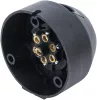 BGS DIY Utánfutó csatlakozó aljzat záró fedéllel, 7 polusú (BGS 80752)