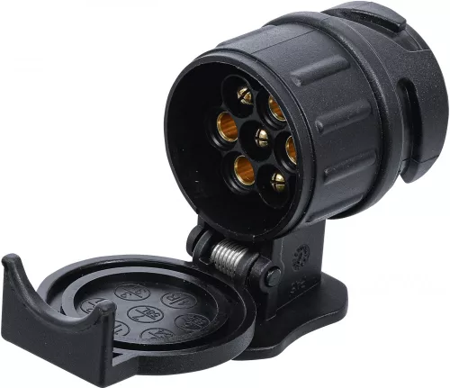 BGS DIY Utánfutó dugó átalakító adapter 13-ról 7 polusúra (BGS 80754)