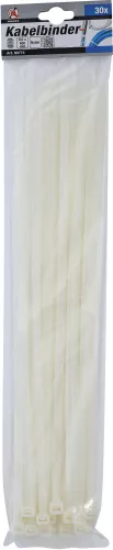 BGS DIY Kábelkötegelő, 30 db, 8.0 x 400 mm (BGS 80774)