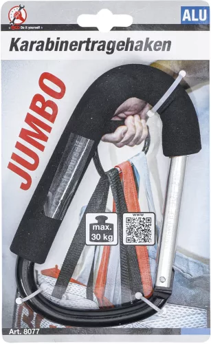 BGS DIY JUMBO fűggesztő karabíner, 160mm (BGS 8077)