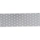 BGS DIY Perforált acél lemez, galvanizált, 300x100 mm (BGS 80787)