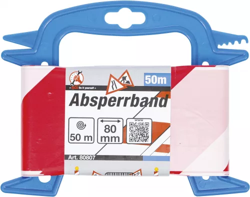BGS DIY Terület elzáró szalag, 50 m x 80 mm (BGS 80807)