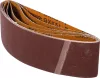 BGS DIY Csiszolószalag-készlet | szalagcsiszolóhoz | 75 x 533 mm | K 40 - 60 - 80 - 120 - 240 | 5 darabos (80822)