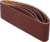 BGS DIY Csiszolószalag-készlet | szalagcsiszolóhoz | 75 x 533 mm | K 40 - 60 - 80 - 120 - 240 | 5 darabos (80822)