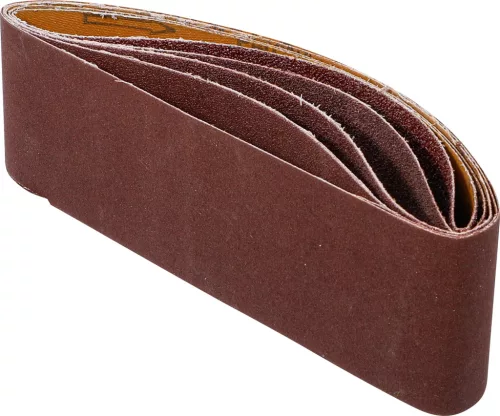 BGS DIY Csiszolószalag-készlet | szalagcsiszolóhoz | 75 x 533 mm | K 40 - 60 - 80 - 120 - 240 | 5 darabos (80822)
