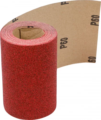 BGS DIY Csiszolópapír-tekercs, 115 mm x 5 m, 60-as szemcsefinomság (80826)