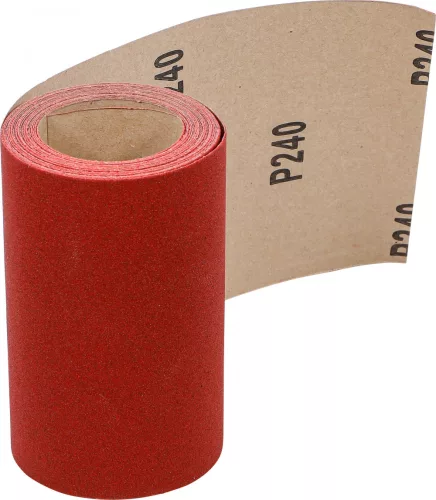 BGS DIY Csiszolópapír-tekercs, 115 mm x 5 m, 240-as szemcsefinomság (80828)