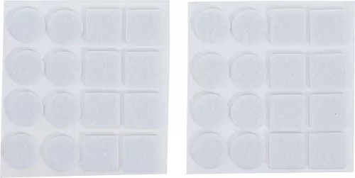 BGS DIY Filc alátét, fehér, 32 részes (BGS 80860)