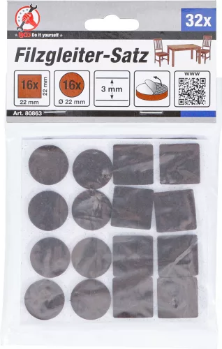 BGS DIY Tapadó korong, barna, 32 részes (BGS 80863)