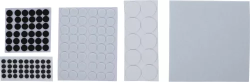 BGS DIY 131 részes filc alátét választék (BGS 80865)