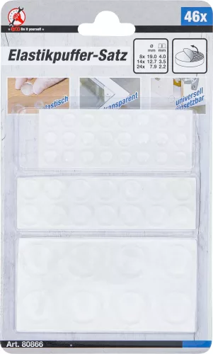 BGS DIY Rugalmas ütköző készlet bútorokhoz, 46 részes (BGS 80866)