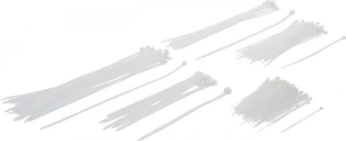 BGS technic 250 részes kötegelő készlet fehér, különböző méretekben (BGS 80874)