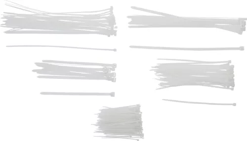 BGS technic 250 részes kötegelő készlet fehér, különböző méretekben (BGS 80874)