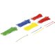BGS DIY Kábel kötöző színes 200 részes 5 színű (BGS 80875)