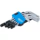 BGS technic 9 részes biztonsági Torx kulcs készlet, fúrt, T10-T50 (BGS 809)