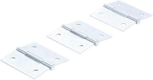 BGS DIY 3 részes zsanér készlet, 50 x 50mm (BGS 80915)