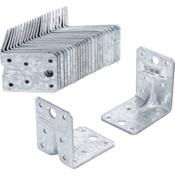   BGS DIY Sarokpánt, 25 db, 70x70x55x2.5 mm, galvanizált (BGS 80937-25)