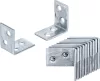 BGS DIY 12 db acél sarok konzol szett 25x25x15 mm (BGS 80943)