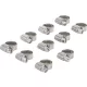 BGS technic Inox csőbilincs, 10x16 mm, 10 darab (BGS 8095-10x16)