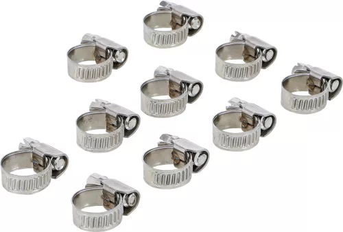 BGS technic Inox csőbilincs, 10x16 mm, 10 darab (BGS 8095-10x16)